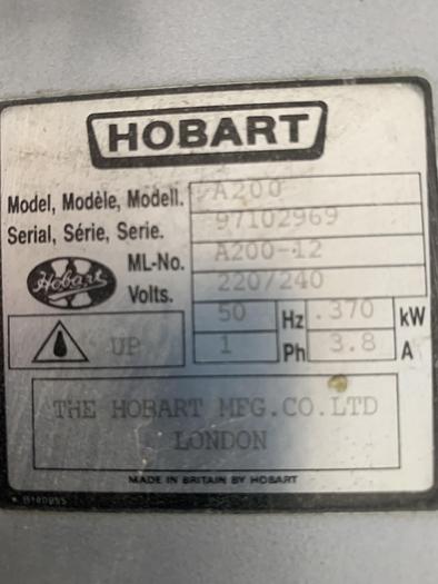 Used Hobart A200 Planetary Mixer Complete With Tools