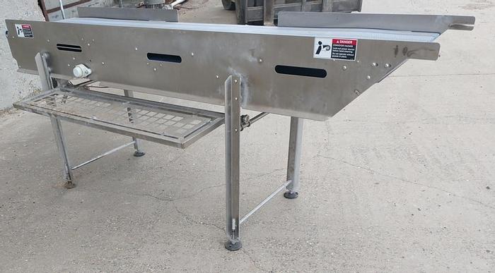 Used Conveyor, Belt, 24" X 9', Coastline, 1 HP, #S742531
