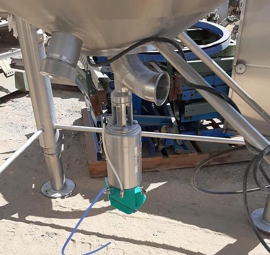 Used Tank, 1,500 Gallon, 316 S/ST, APV, 6' x 6'6", Insul, Sani, E #S743269