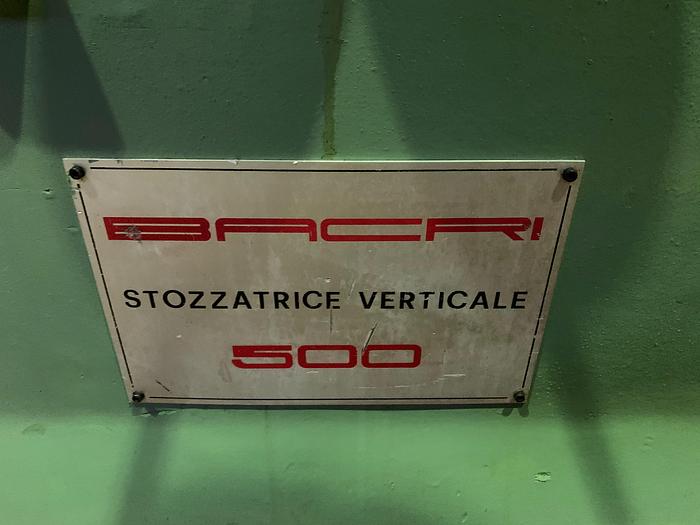 Da sistemare Slotting Machine BACRI 500
