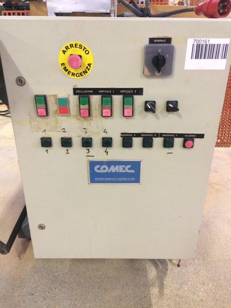 Usato 1995 Foratrice mortasatrice doppia marca COMEC modello FFMD/AF