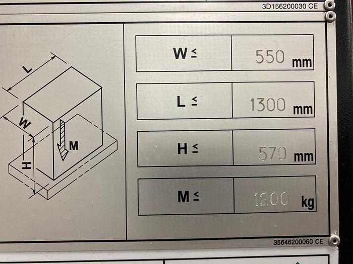 Used 2018 Mazak Vertical Center Nexus 530C-II 5X Machining Center