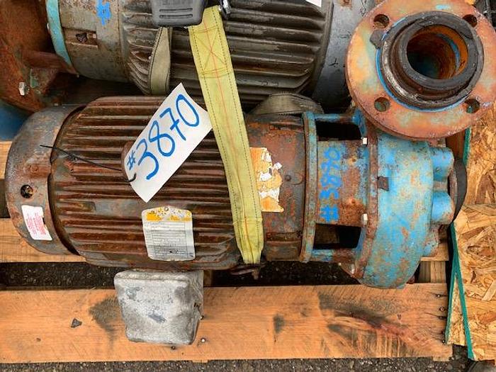 Used Goulds 4'' x 3'' Mild Steel Centrifugal Pump