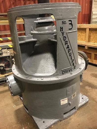 Used BLACK CLAWSON SIZE 3 HYDRAPULPER DRIVE REBUILT IN 2014