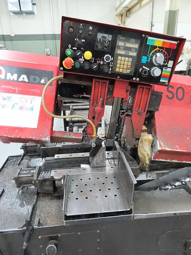 Used 1991 Amada HFA250W 12" x 10" Horizontal Bandsaw - 2 units available