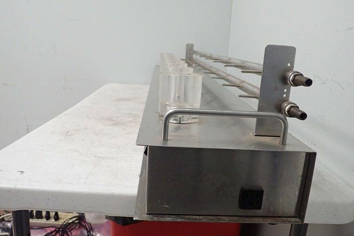 Used SES Franz Diffusion Cell Apparatus Cell Stirrer, 9 Channel, FDC9 V-Series