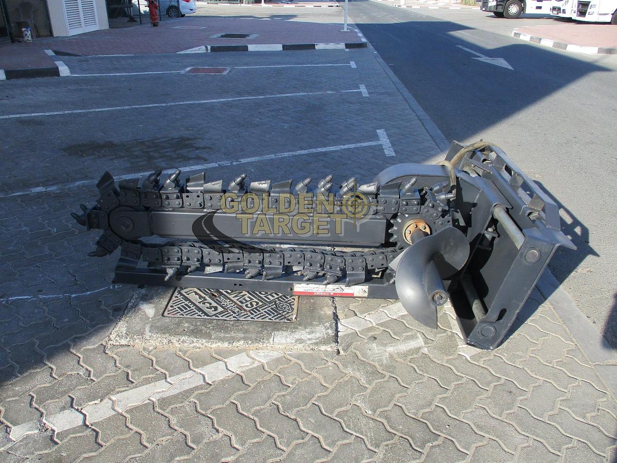 Used Bobcat LT 414 Skid Steer Trencher 2018