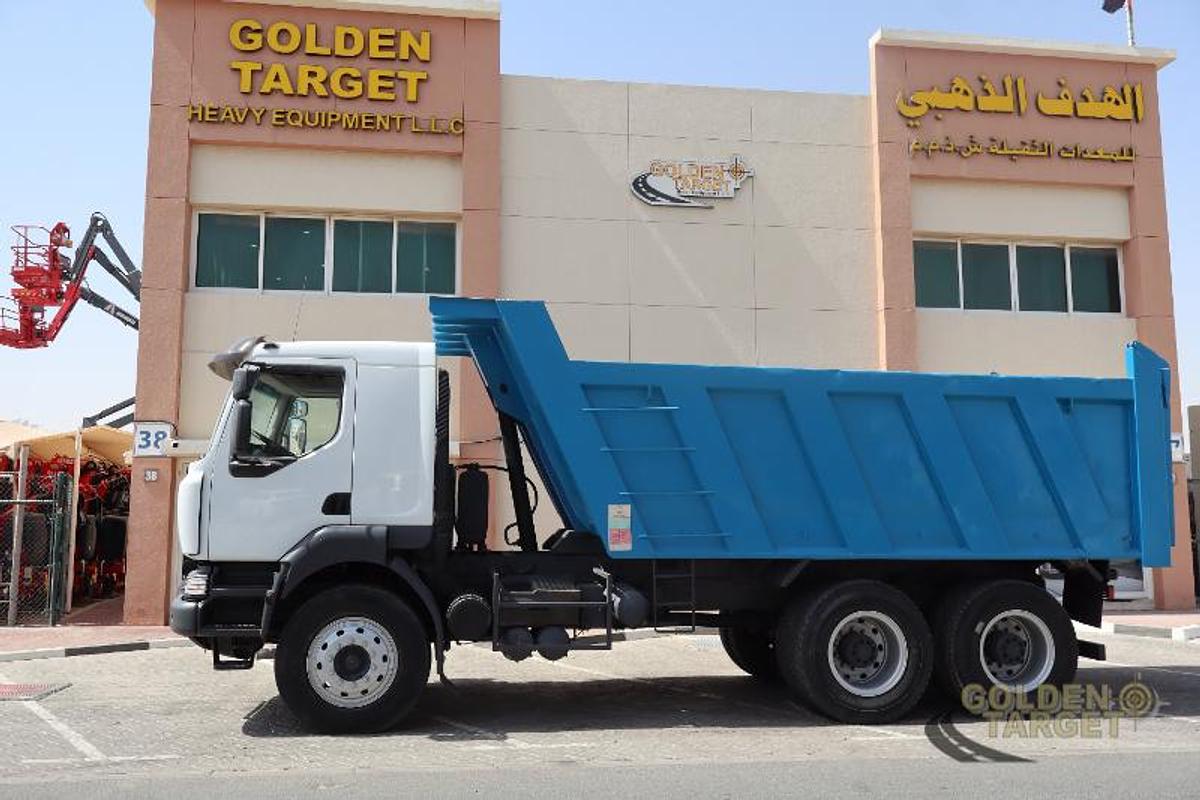 Used Renault Kerax 380 6x4 Tipper Truck 2012