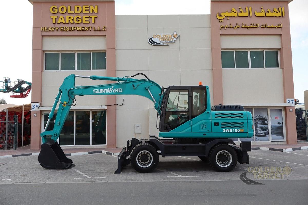 Used SUNWARD SWE150W Wheel Excavator 2021