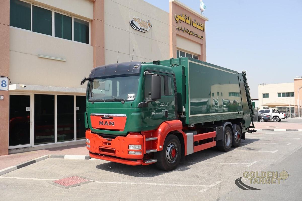 Used MAN TGS 26.320 6x2 Garbage Truck 2014