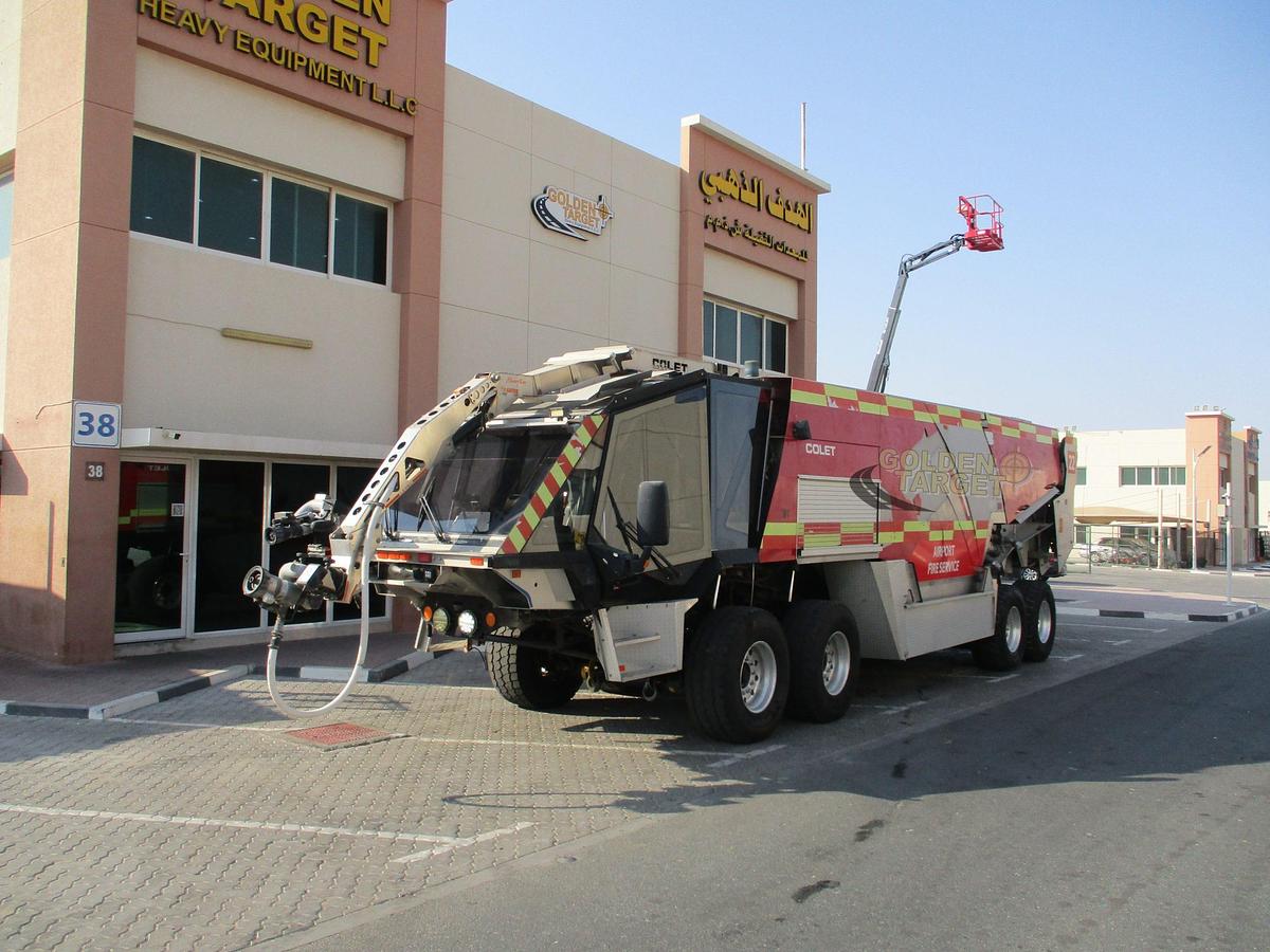 Used Colet K40E Jaguar 8x6 Airport Fire Truck 2015