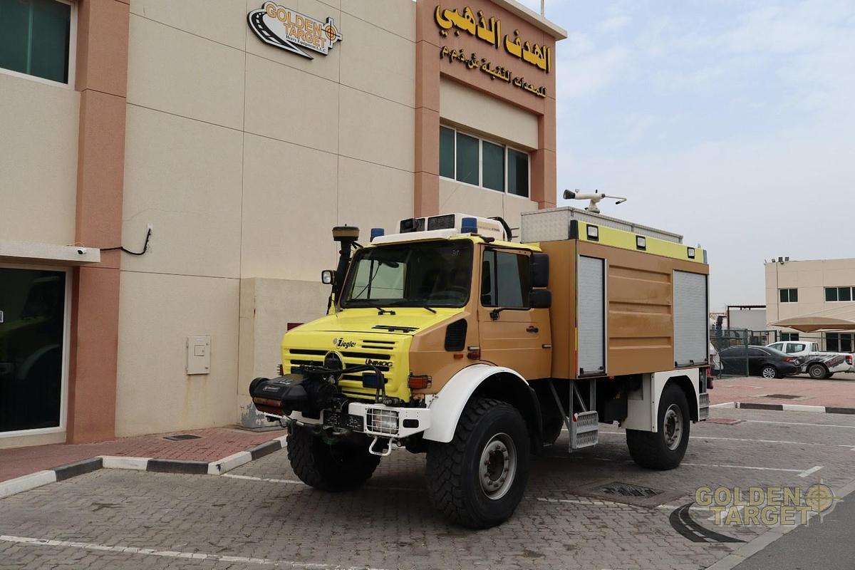 Used Mercedes UNIMOG U5000 4x4 Fire Truck 2011