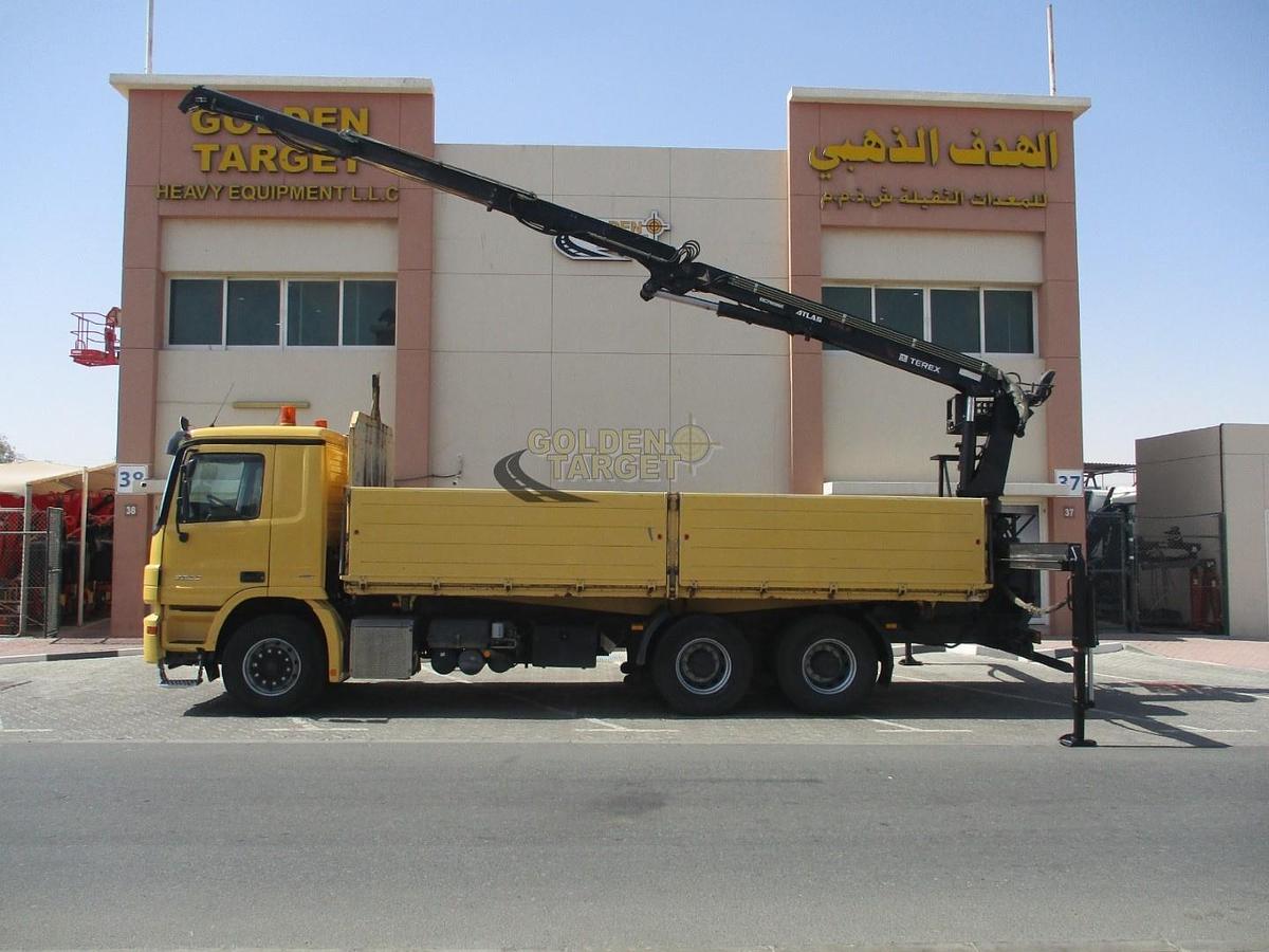Used Mercedes Actros 2644 6x4 ATLAS 165.2 Block Crane 2007