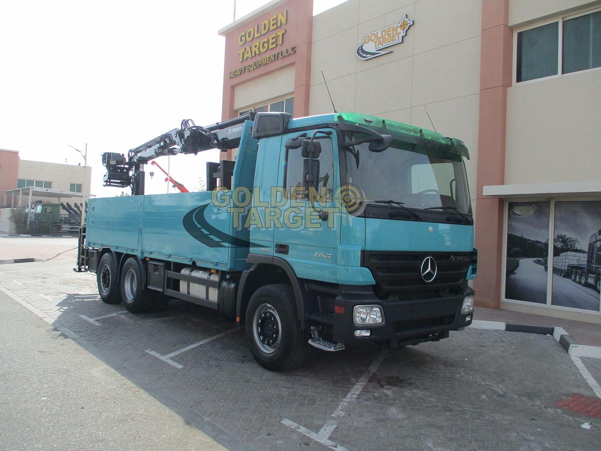 Used Mercedes Actros 2641 6x2 ATLAS 165.2 Block Crane 2009