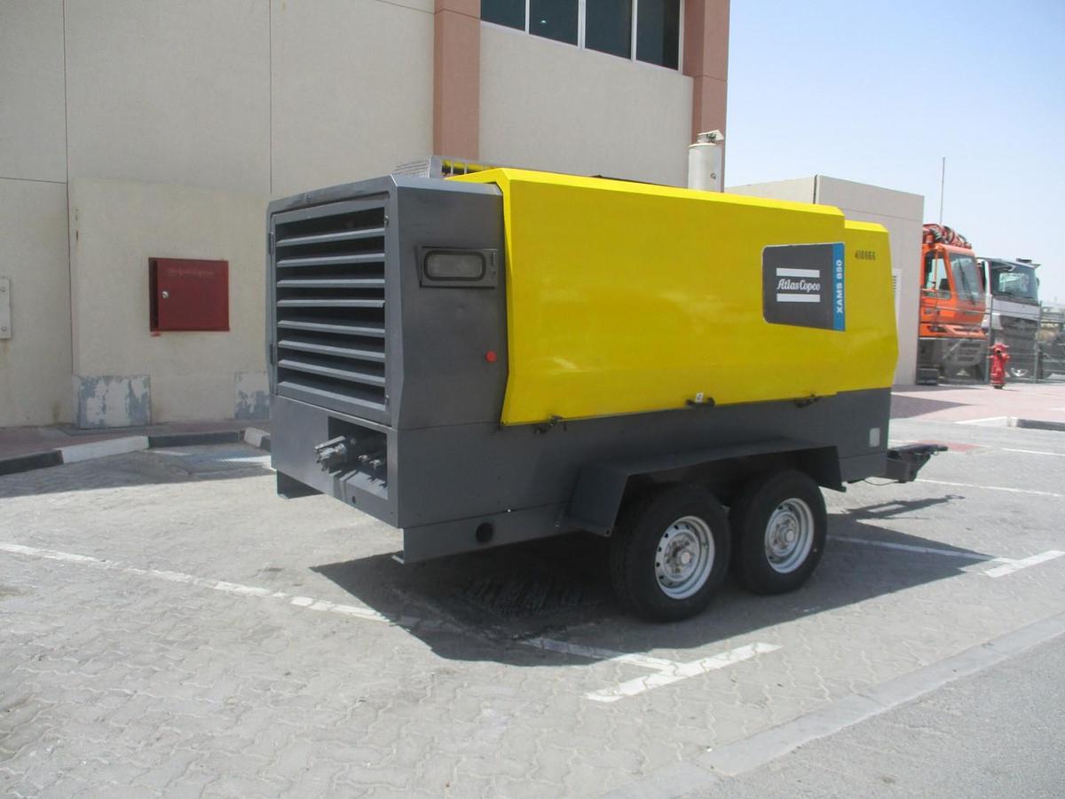 Used ATLAS COPCO XAMS 850 CD7 Air Compressor 2017