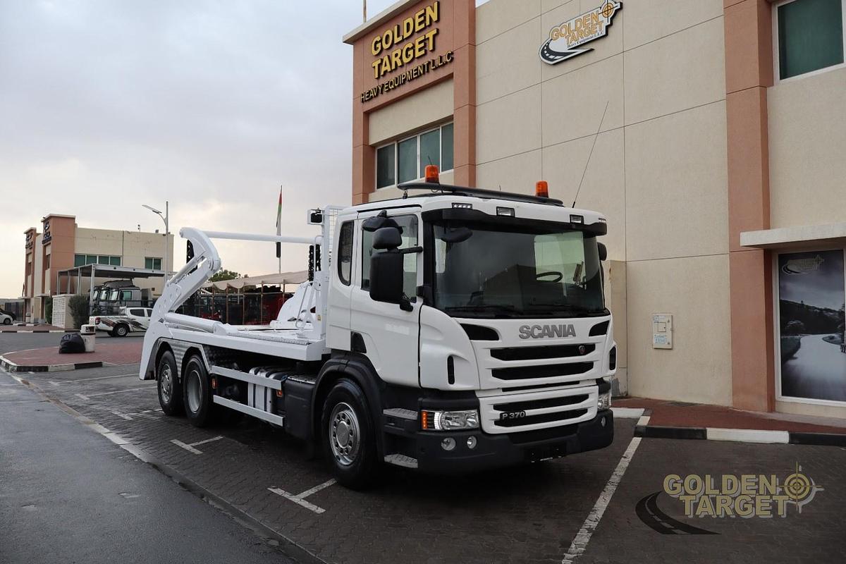 Used SCANIA P370 6x2 Double Skip Loader 2014