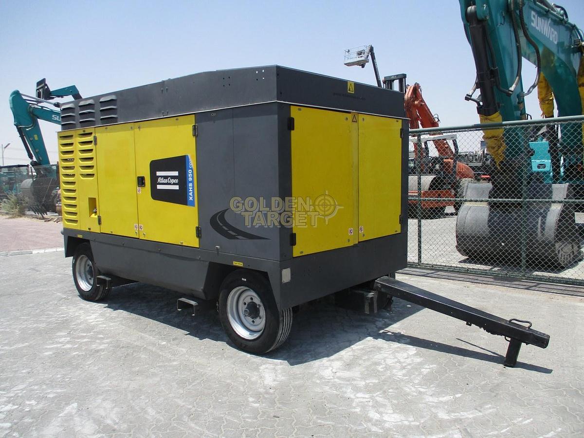Used ATLAS COPCO XAHS950CD Air Compressor 2017