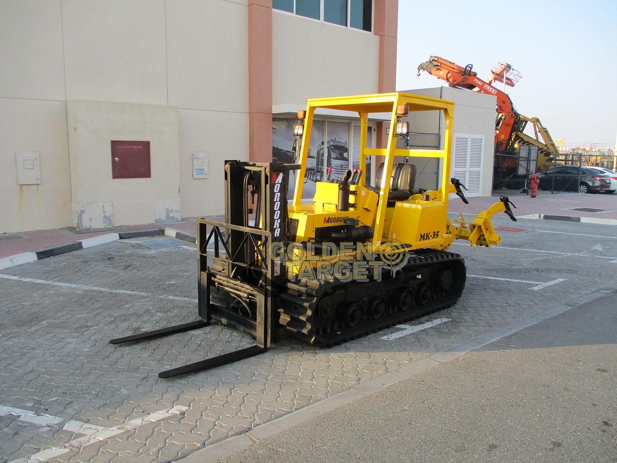 Used MOROOKA MK35 Crawler Forklift 2006