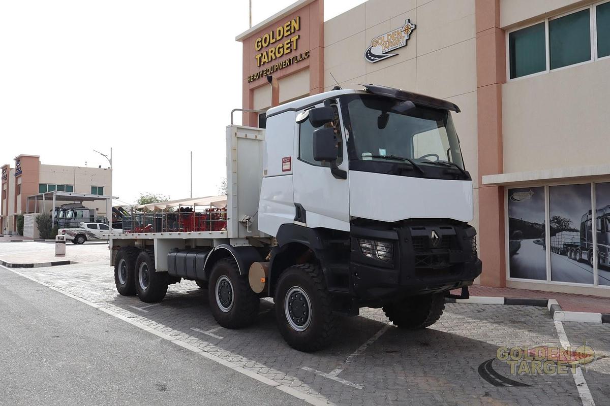 Used RENAULT K460 8x8 Chassis 2018