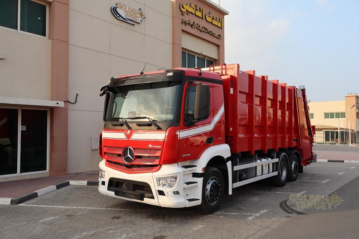 Used Mercedes Antos 2536 6x2 Garbage Truck 2016