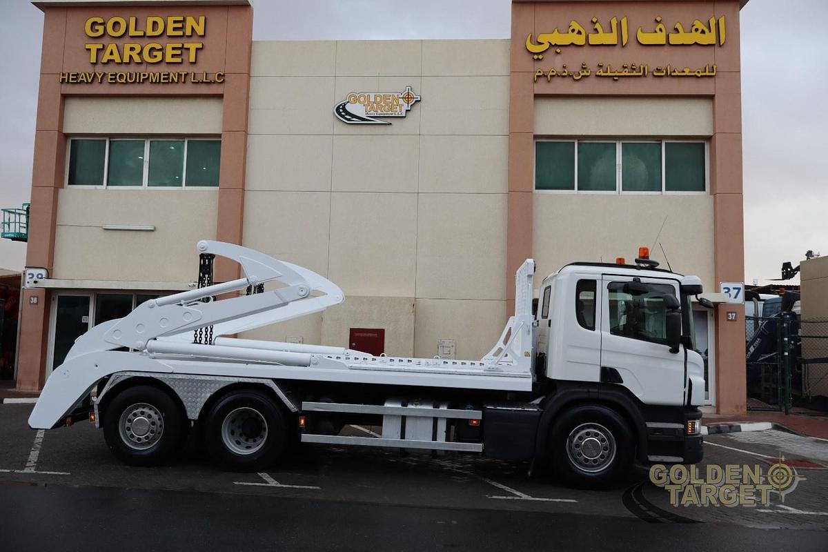 Used SCANIA P370 6x2 Double Skip Loader 2014