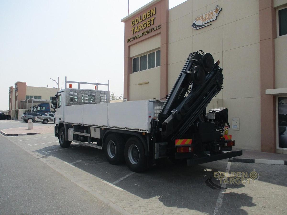 Used Mercedes Actros 2636 6x4 HIAB 166 Crane 2014