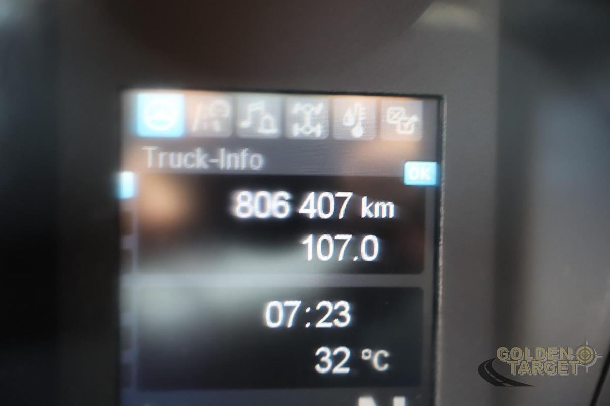 Used Mercedes Antos 2543 6x2 PALFINGER PK32080DF 2016