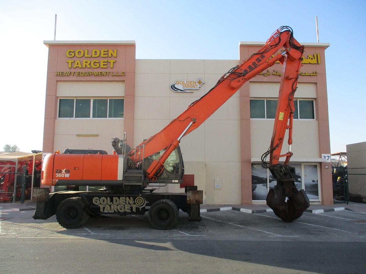 Used HITACHI ZX360W-3 Wheel Excavator 2017