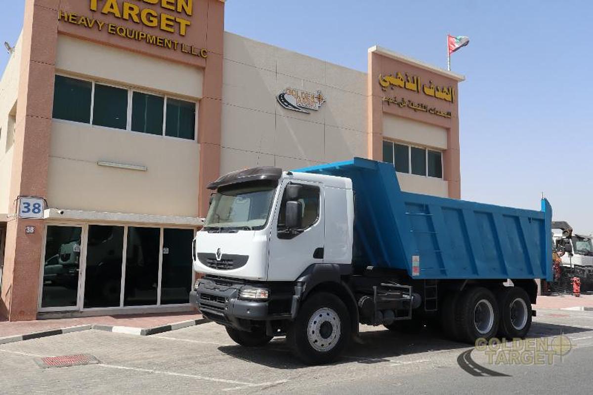 Used Renault Kerax 380 6x4 Tipper Truck 2012