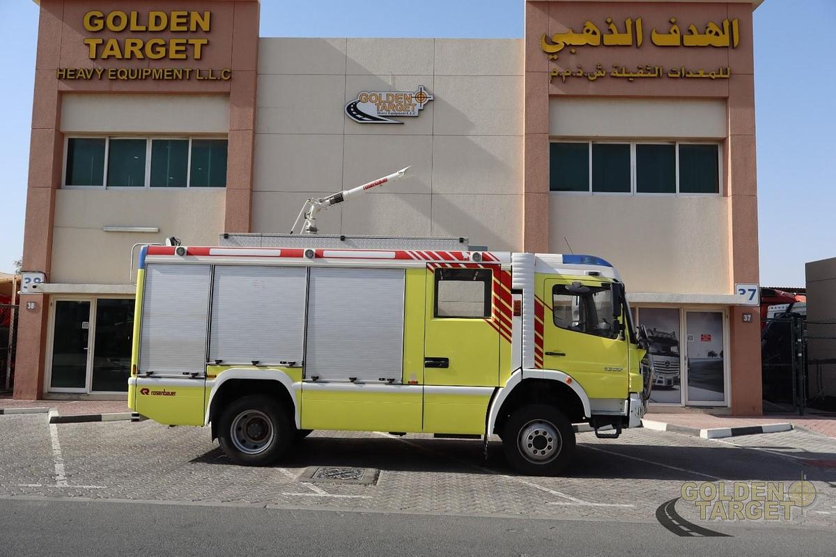 Used Mercedes Atego 1628 4x2 Fire Truck 2007