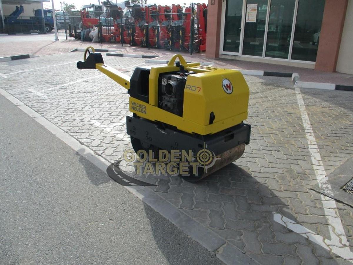 Used Wacker Neuson RD7 Walk Behind Roller 2007