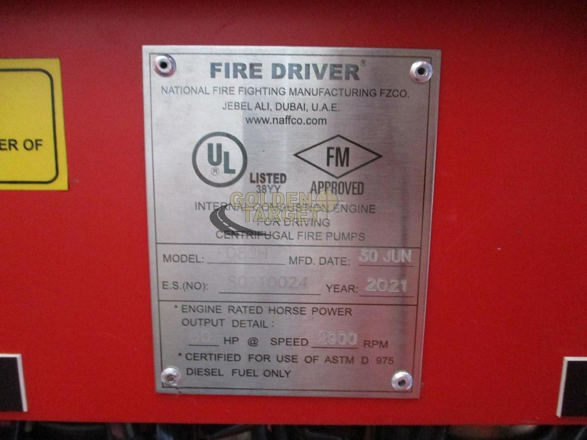 Used NAFFCO NF-PHC300-8EDJ FIRE PUMP HOUSE UNIT 2021