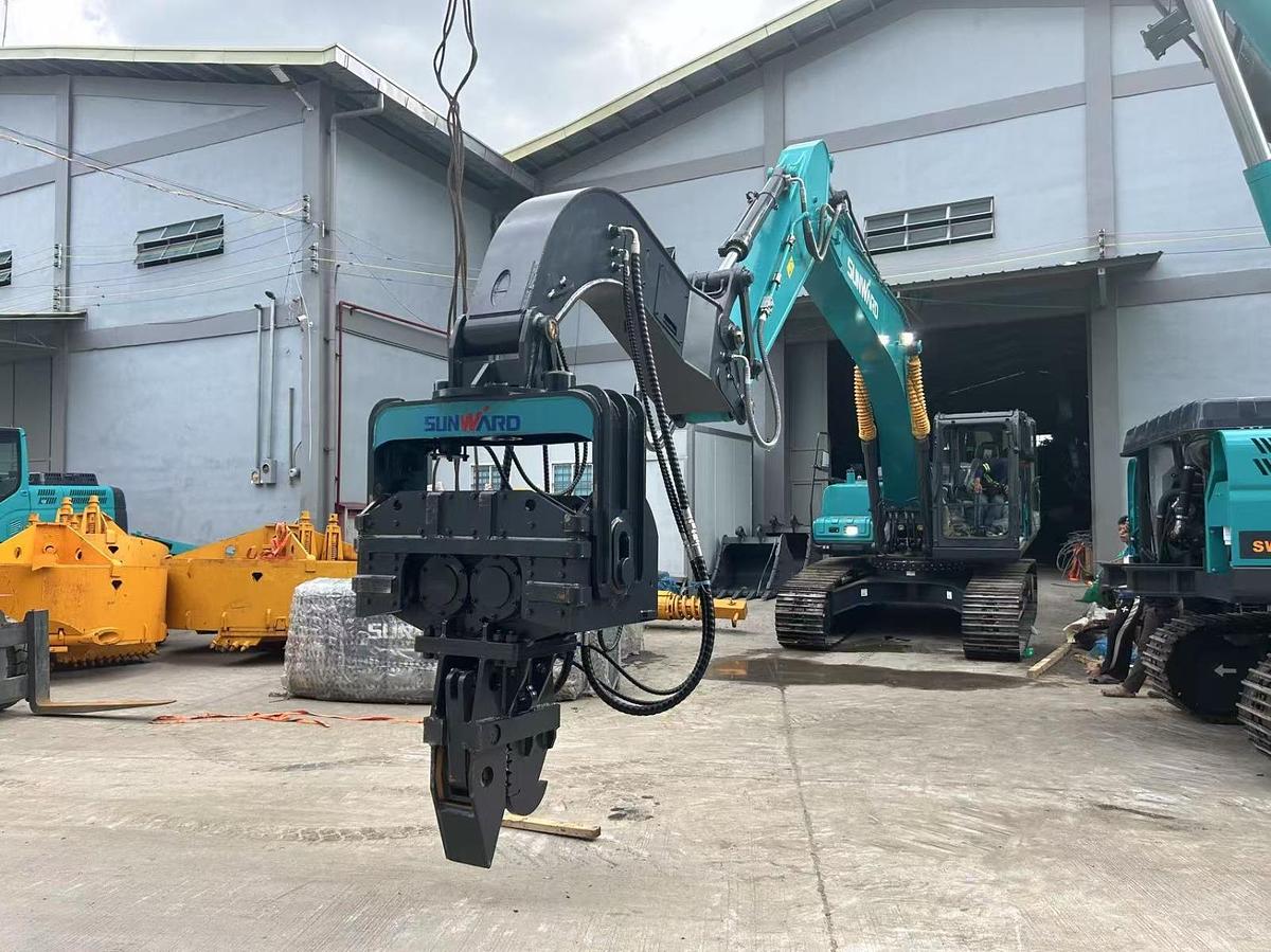 Used High Frequency Hydraulic Vibratory Pile Driver