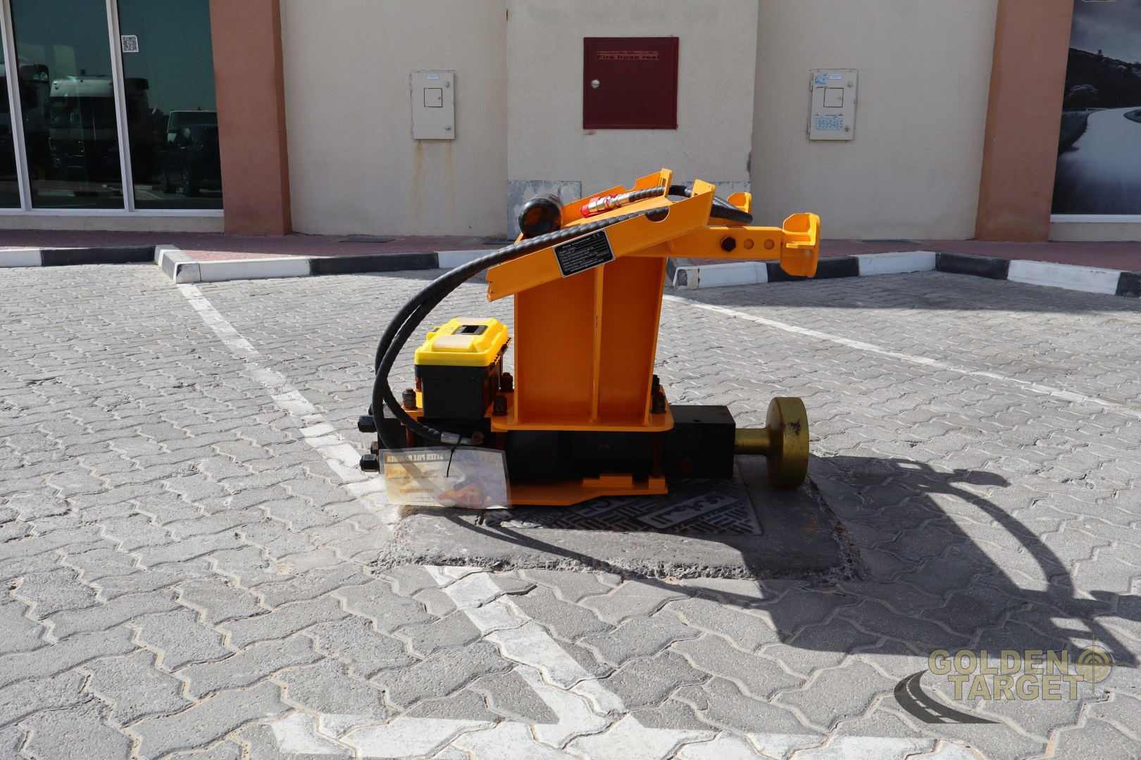 New GIYI AD680 Skid Steer Post Driver 2026