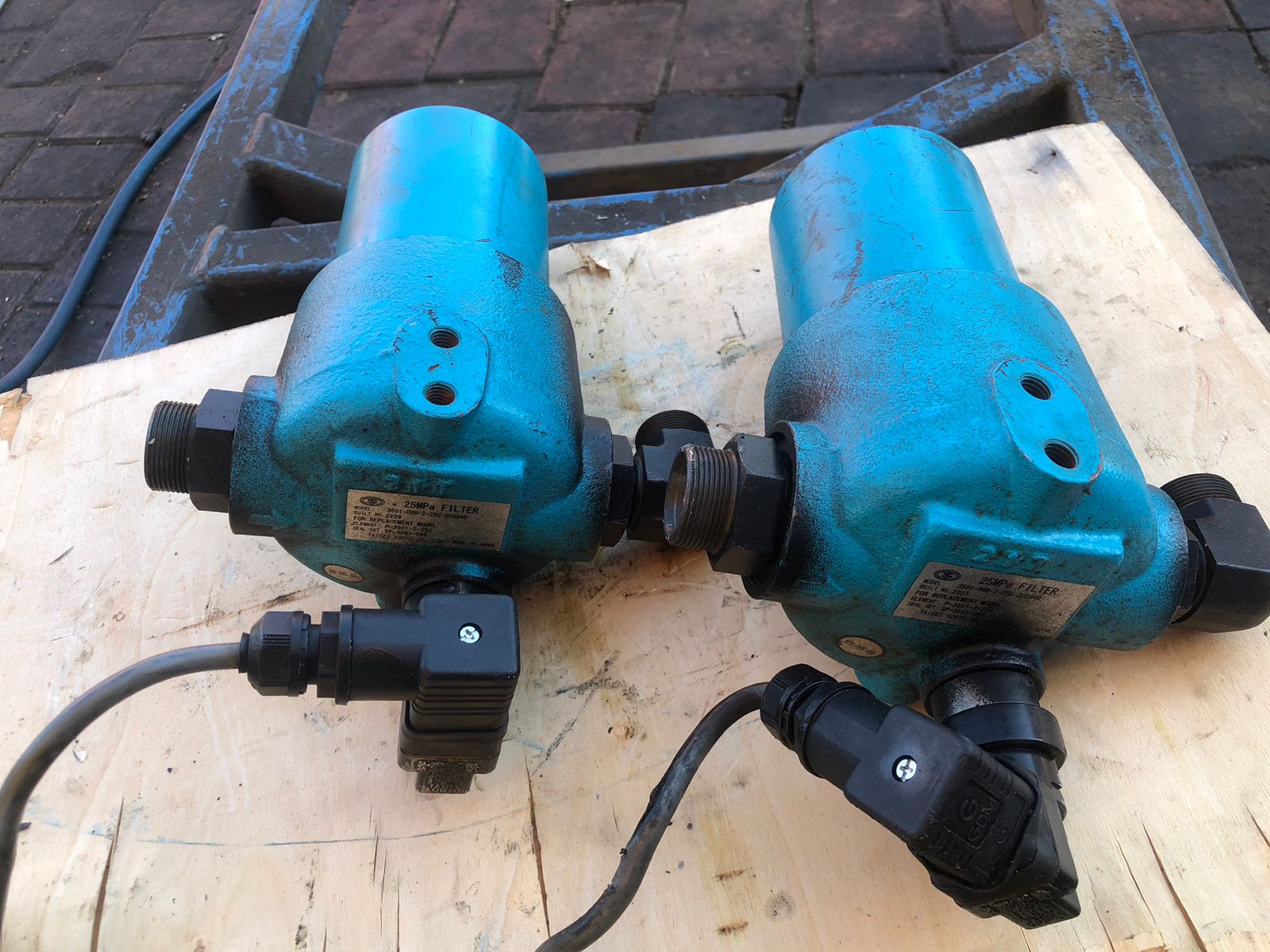 Used Tadano ATF-80 High Pressure Line Filter 25MPa