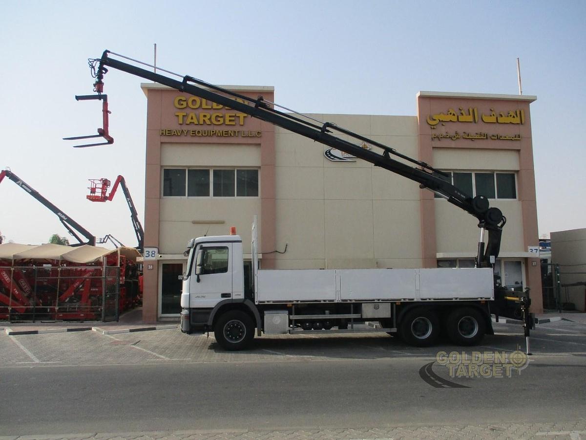 Used Mercedes Actros 2636 6x4 HIAB 166 Crane 2014