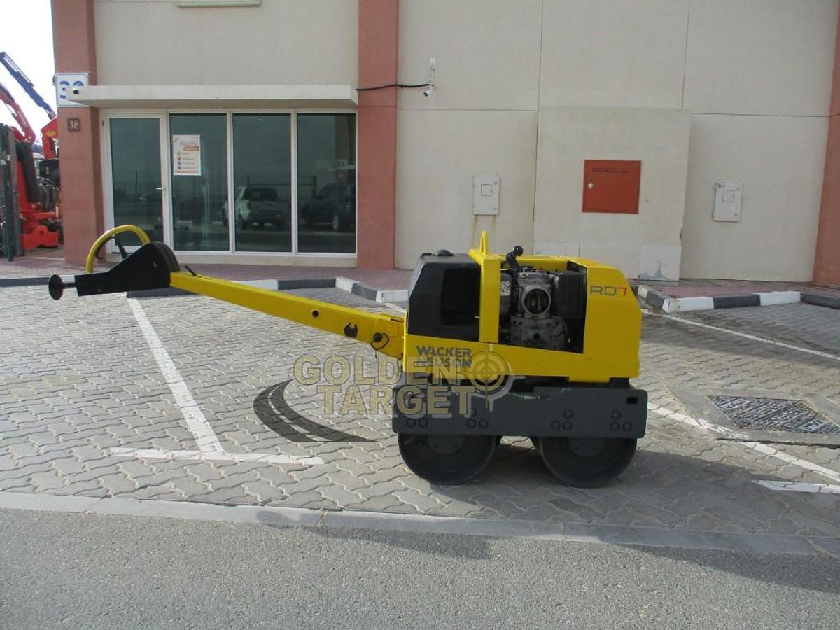 Used Wacker Neuson RD7 Walk Behind Roller 2007