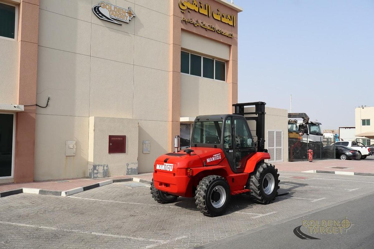 Used Manitou M50-4 4x4 Rough Terrain Forklift (5ton) 2008