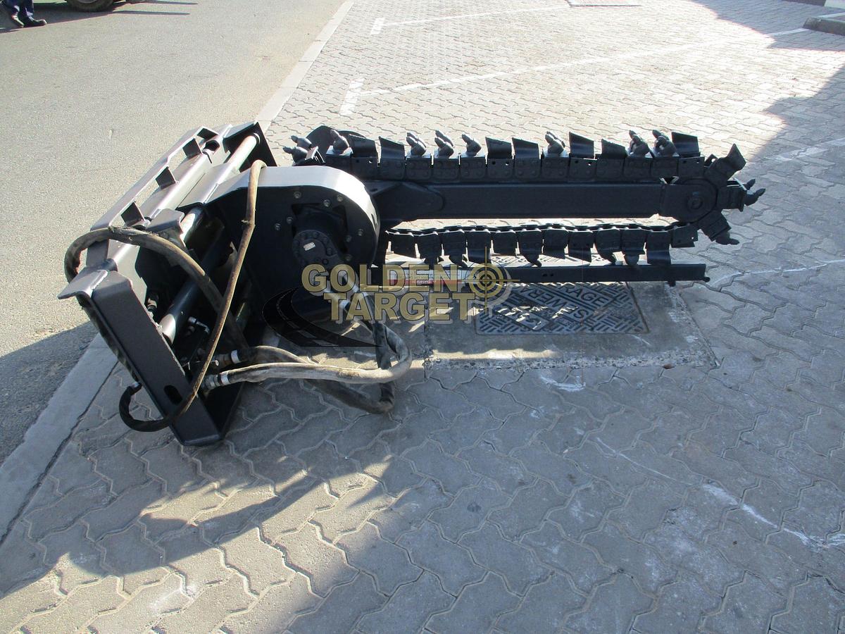 Used Bobcat LT 414 Skid Steer Trencher 2018