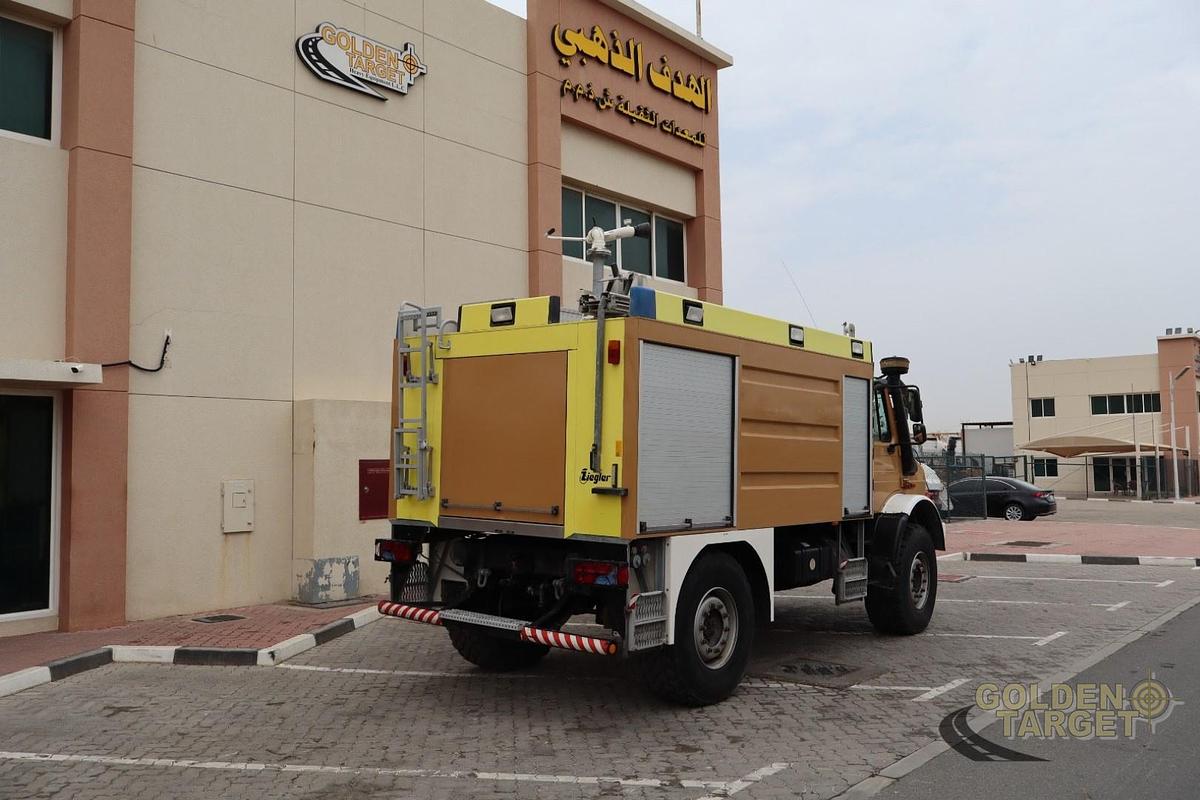 Used Mercedes UNIMOG U5000 4x4 Fire Truck 2011