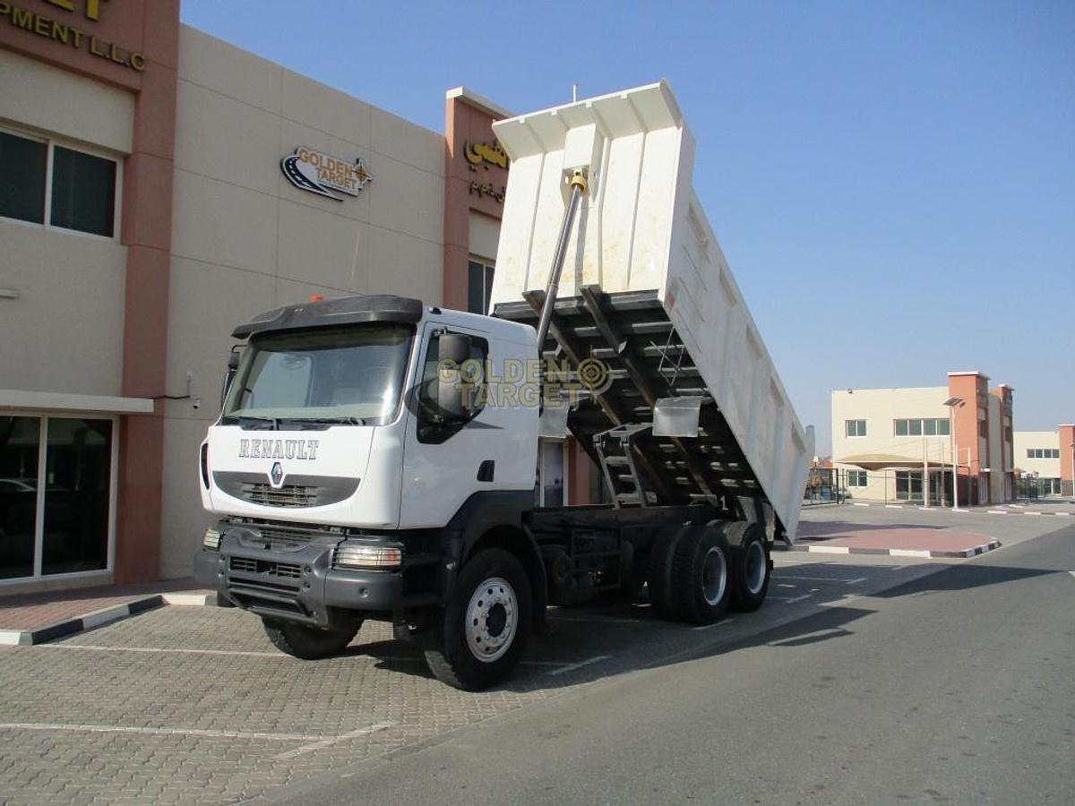 Used Renault Kerax 380 6x4 Tipper Truck 2012