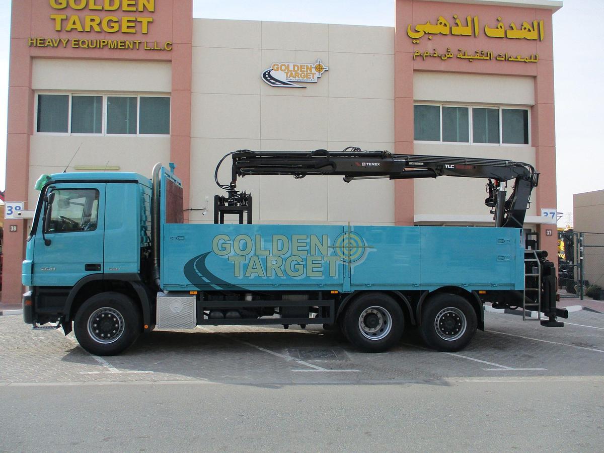 Used Mercedes Actros 2641 6x2 ATLAS 165.2 Block Crane 2009