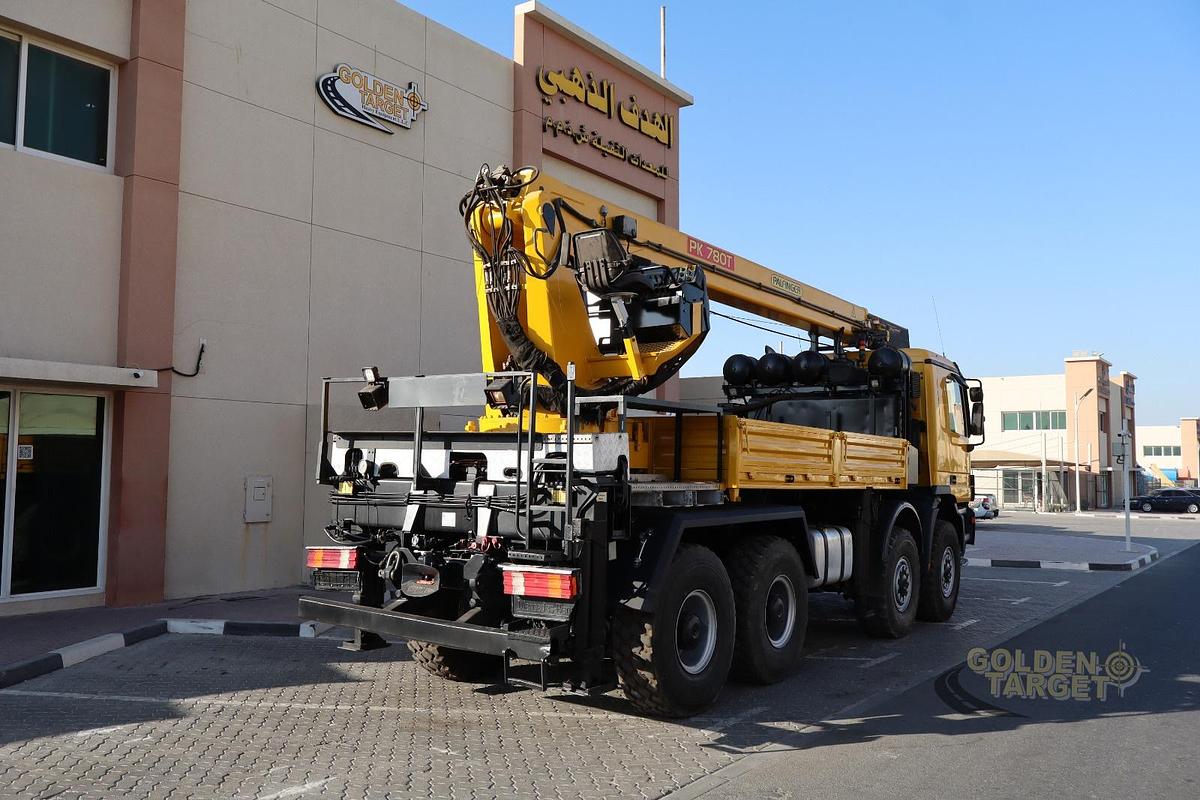 Used Mercedes Actros 4143 8x8 PALFINGER PK780T Crane 2002 