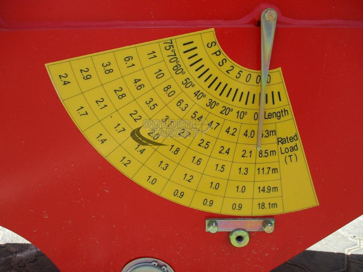 Sany Palfinger SPS25000CF Crane 2024