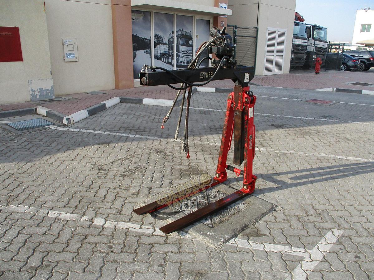 Used KINSHOFER KM401H-1500 Pallet Fork Clamp 2017