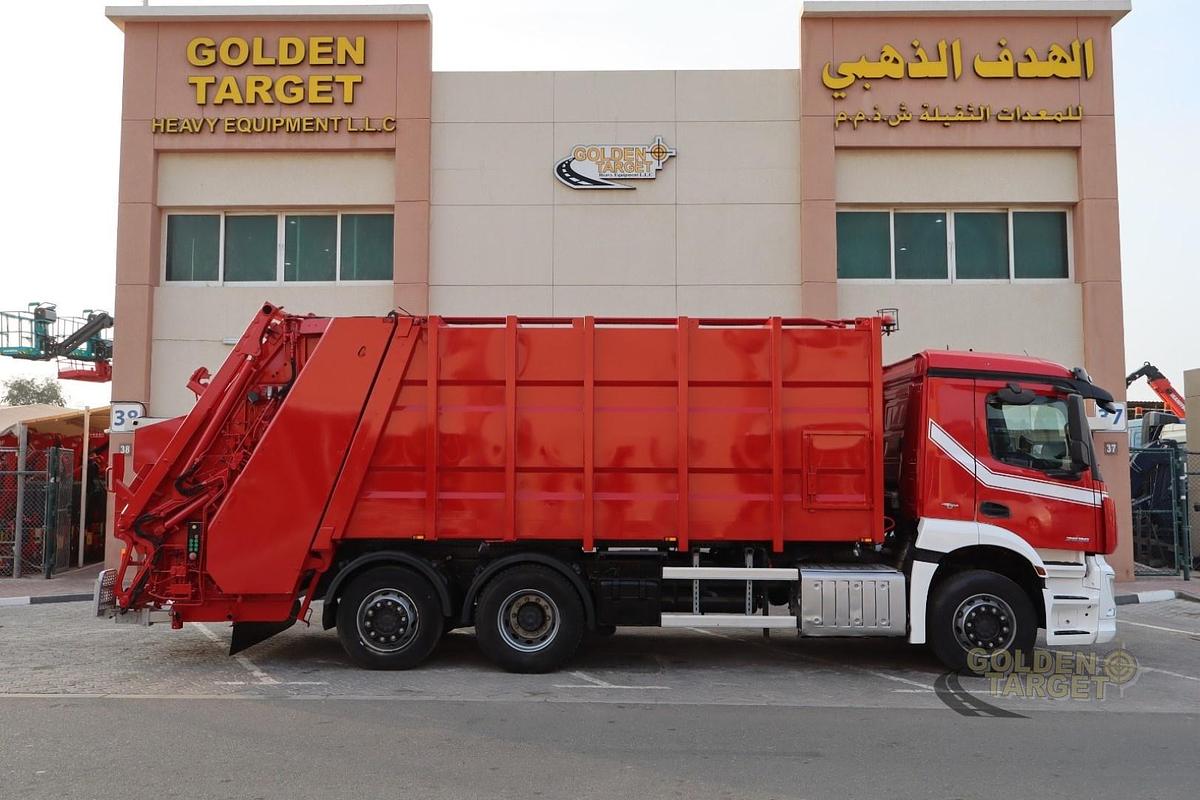 Used Mercedes Antos 2536 6x2 Garbage Truck 2016