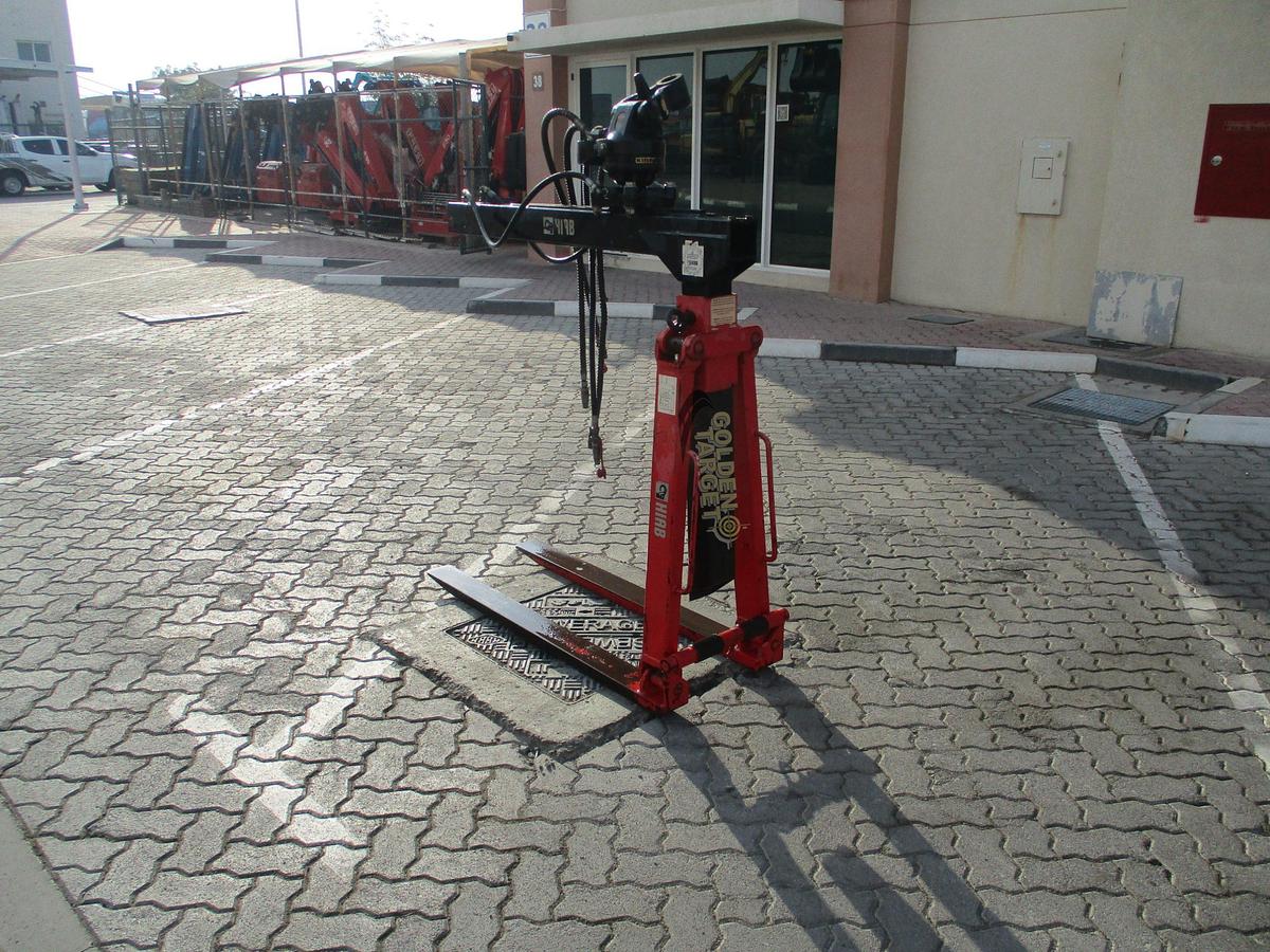 Used KINSHOFER KM401H-1500 Pallet Fork Clamp 2017