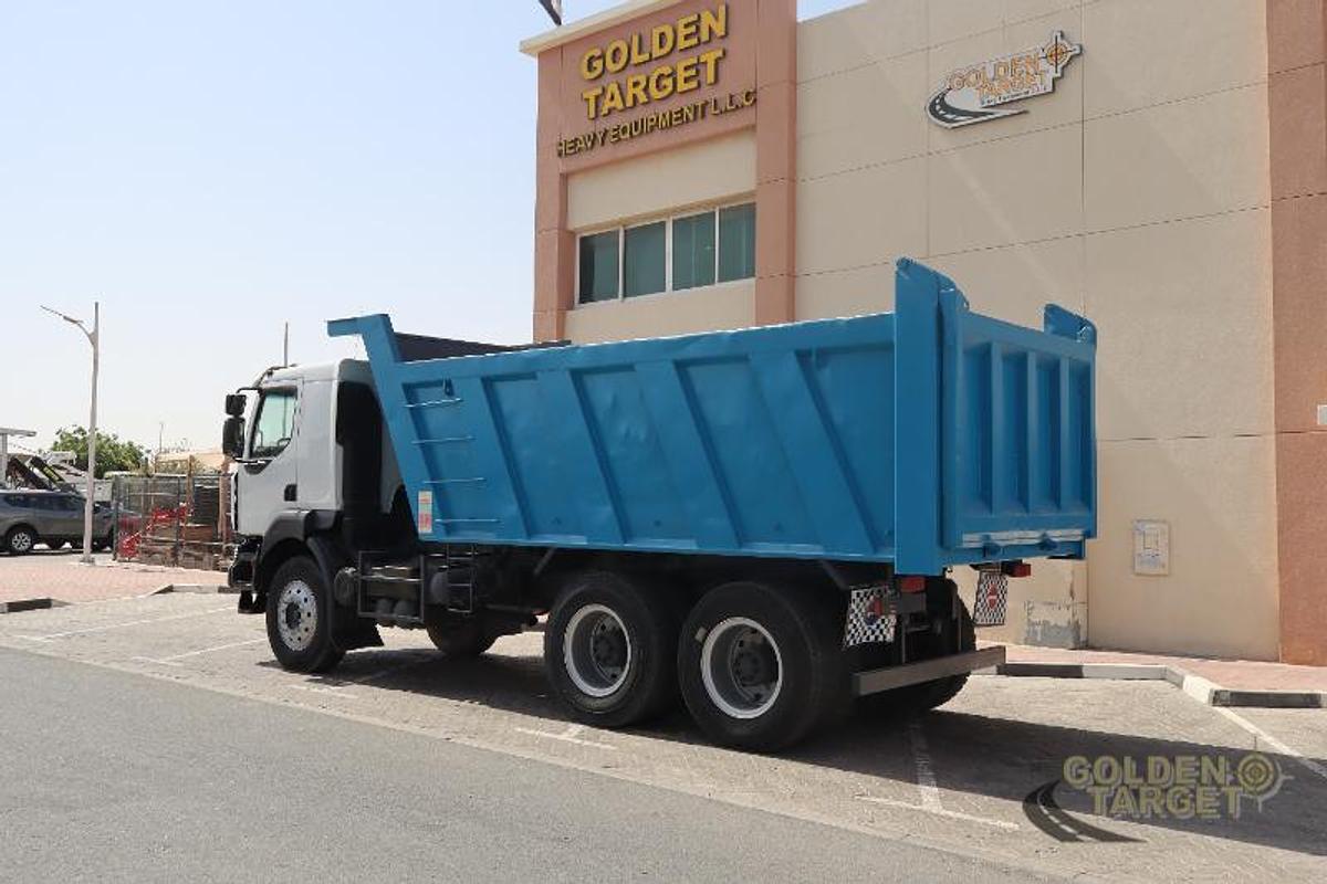 Used Renault Kerax 380 6x4 Tipper Truck 2012