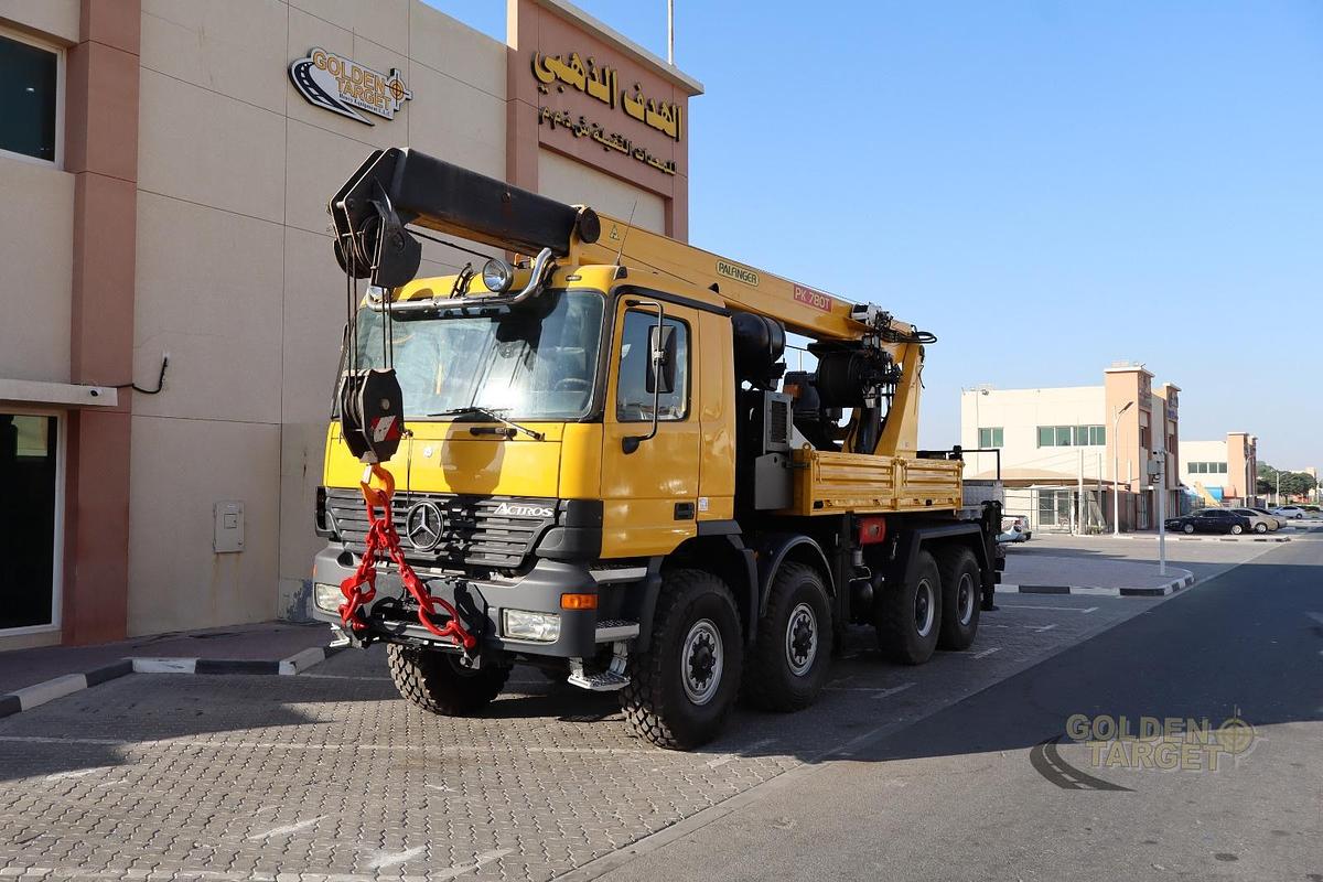 Used Mercedes Actros 4143 8x8 PALFINGER PK780T Crane 2002 