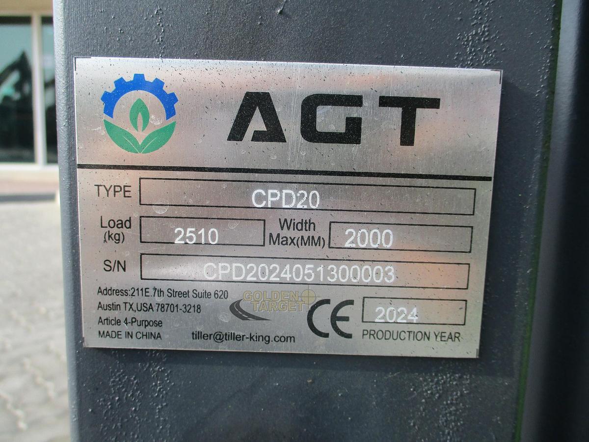 Used 2024 AGT CPD20 Electric Forklift